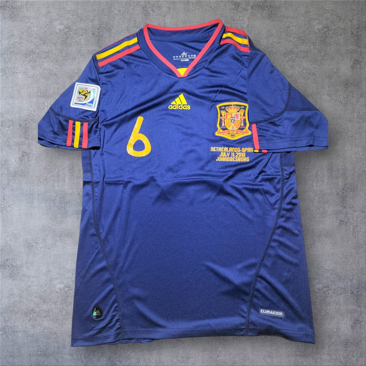 Iniesta 8 - Spain Away 2010 World Cup Final