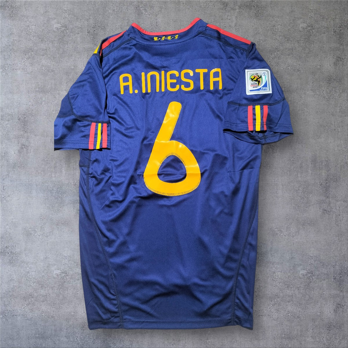 Iniesta 8 - Spain Away 2010 World Cup Final