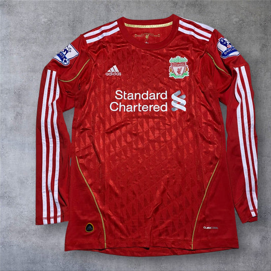 Gerrard 8 Liverpool 2010/11 Premier League retro football shirt