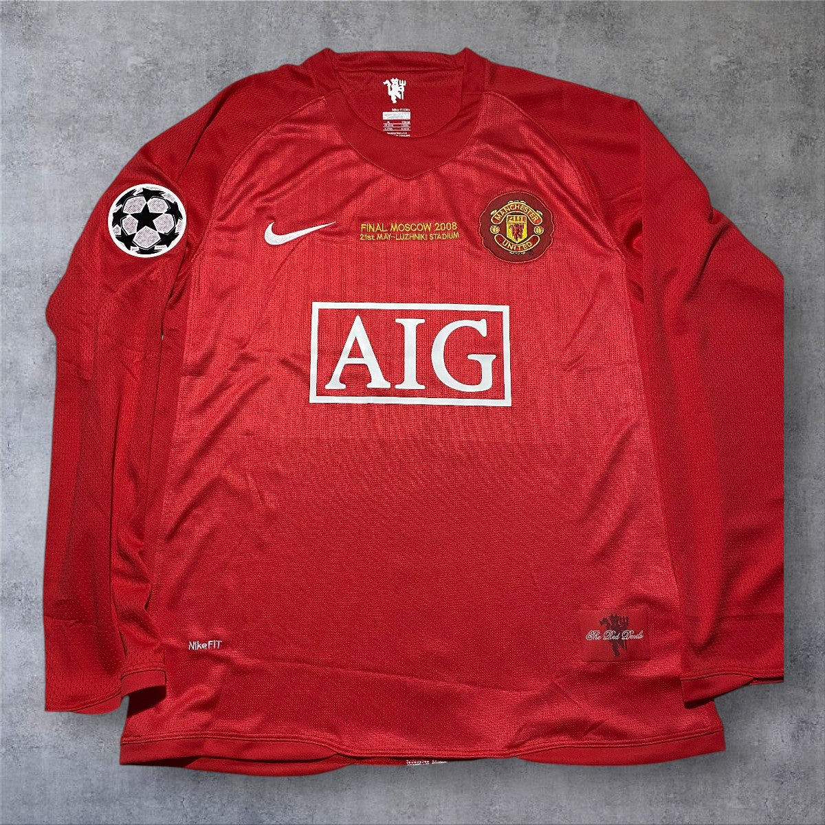 Manchester United 2007/08 Champions League Final Moscow