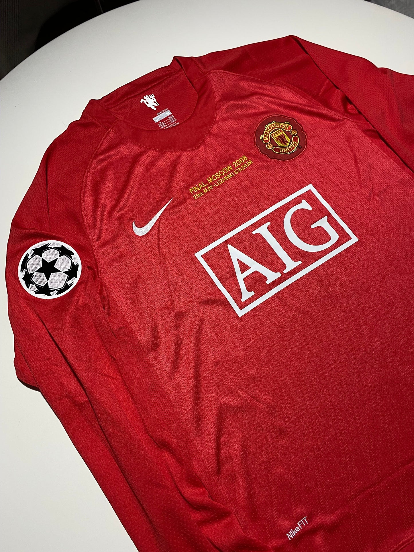 Manchester United 2007/08 Champions League Final Moscow