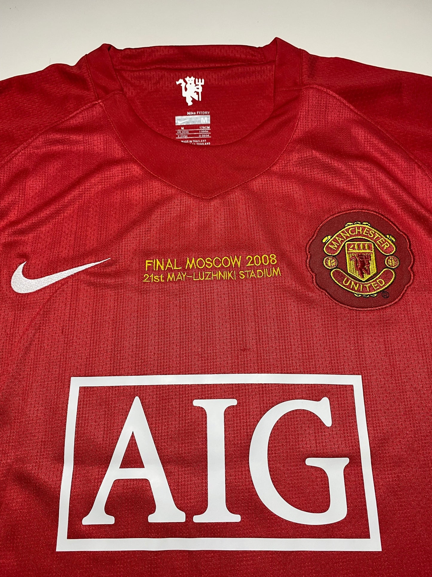 Manchester United 2007/08 Champions League Final Moscow