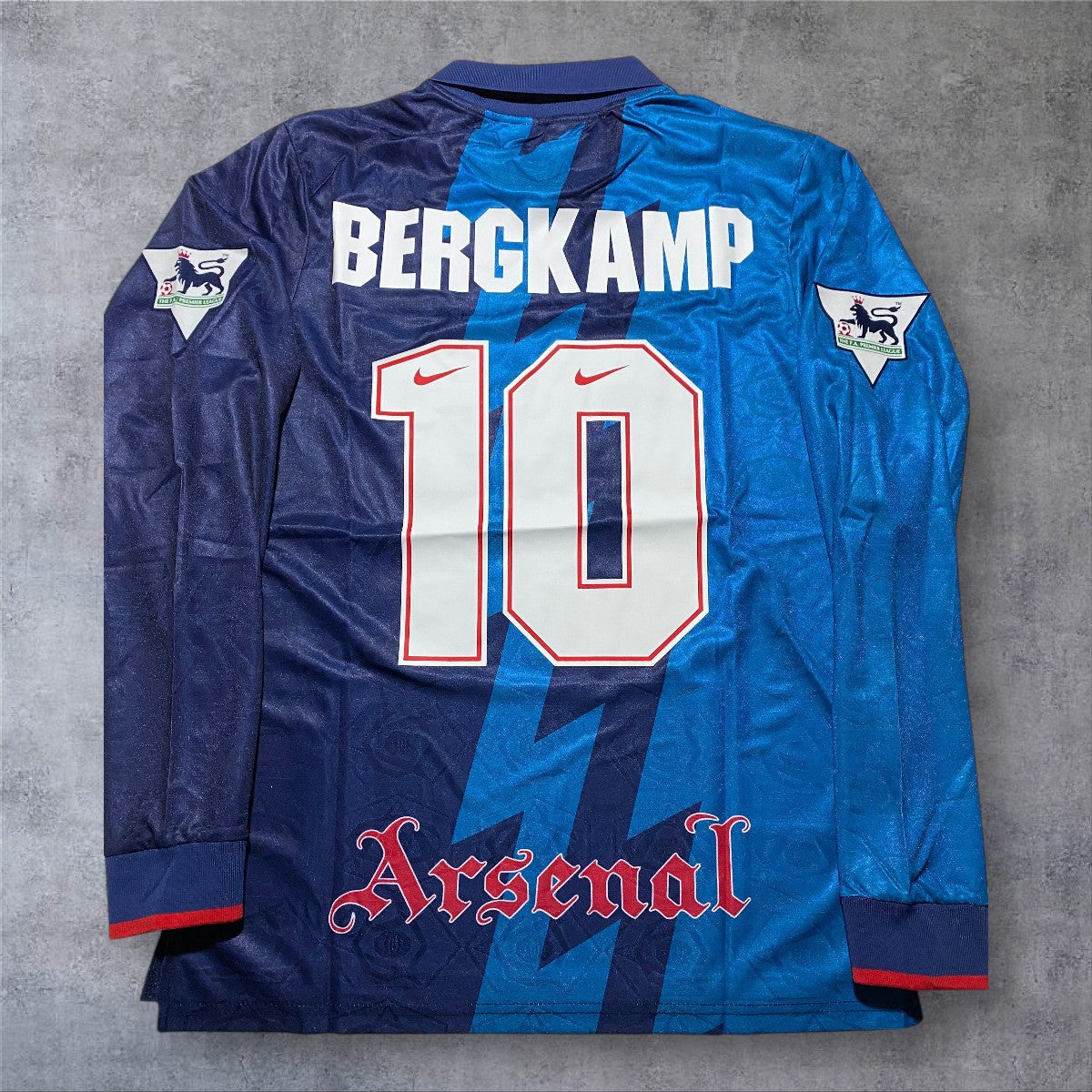 Bergkamp 10 Arsenal 1995/96 Premier League