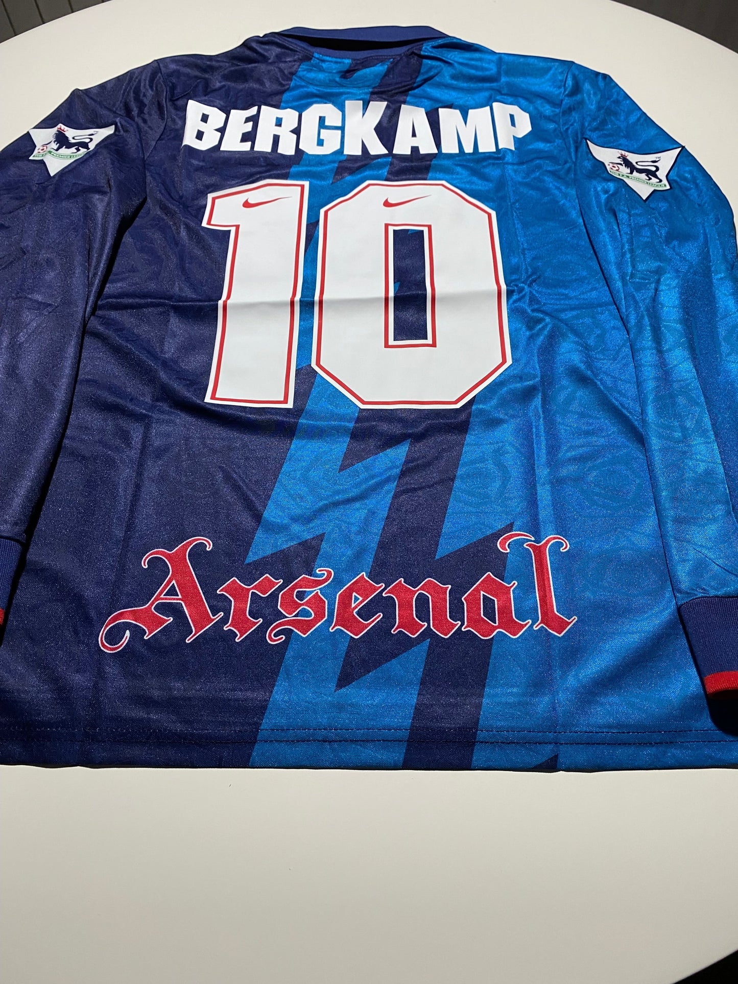 Bergkamp 10 Arsenal 1995/96 Premier League