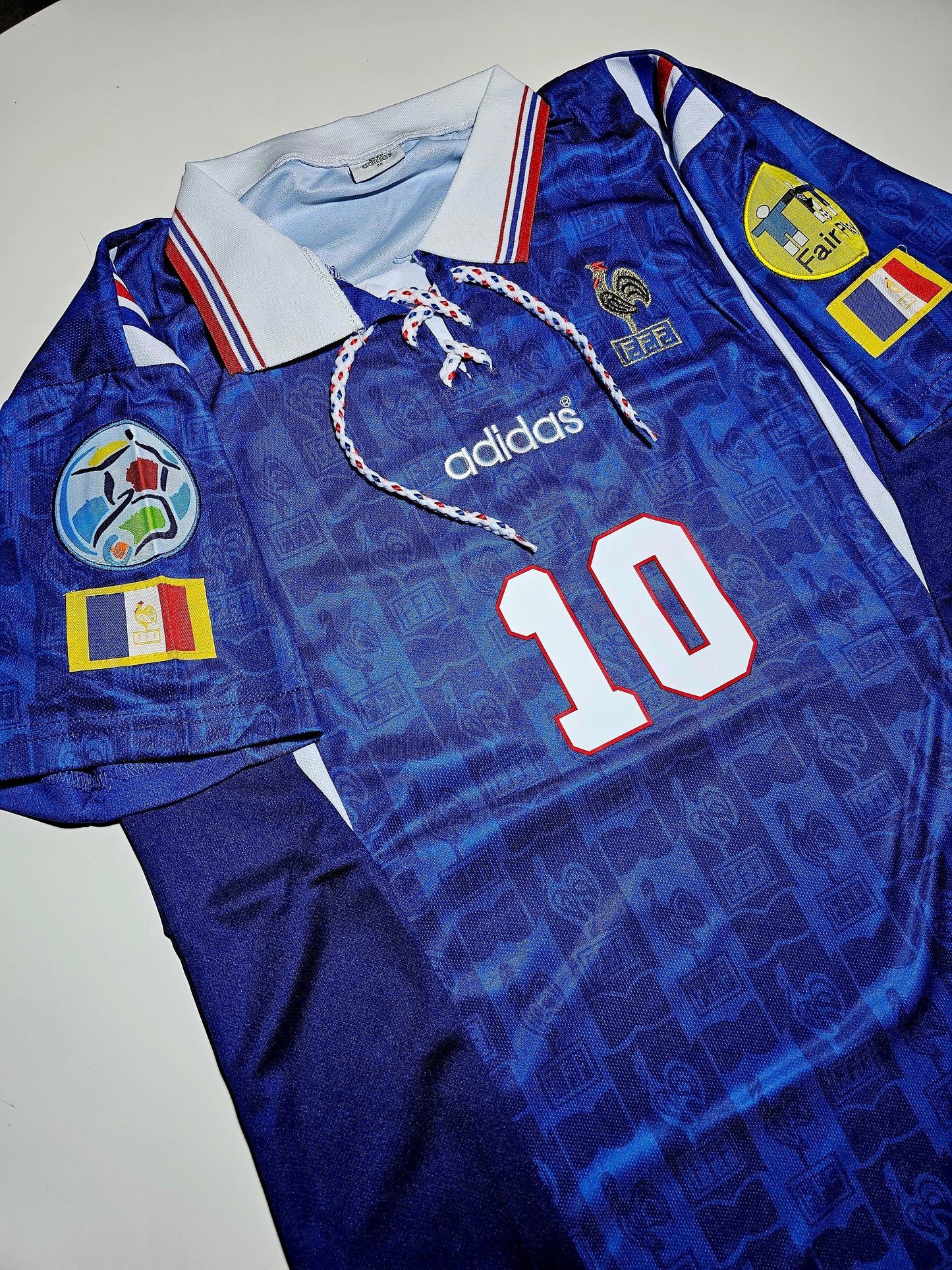 Zidane 10 - France Home 1996 Euro