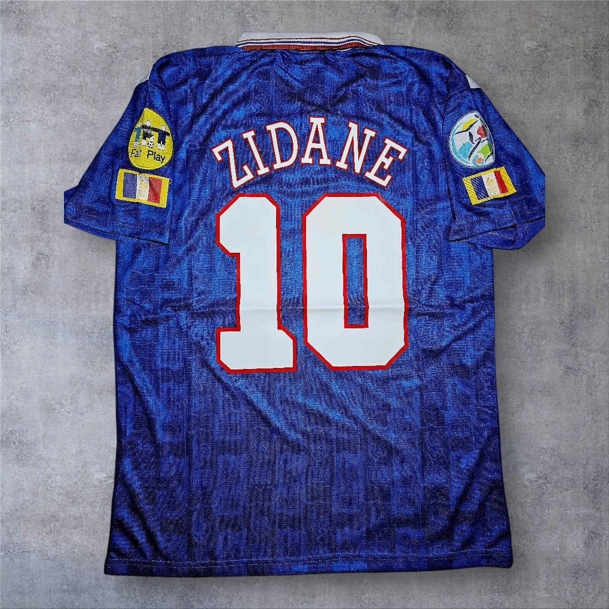 Zidane 10 - France Home 1996 Euro