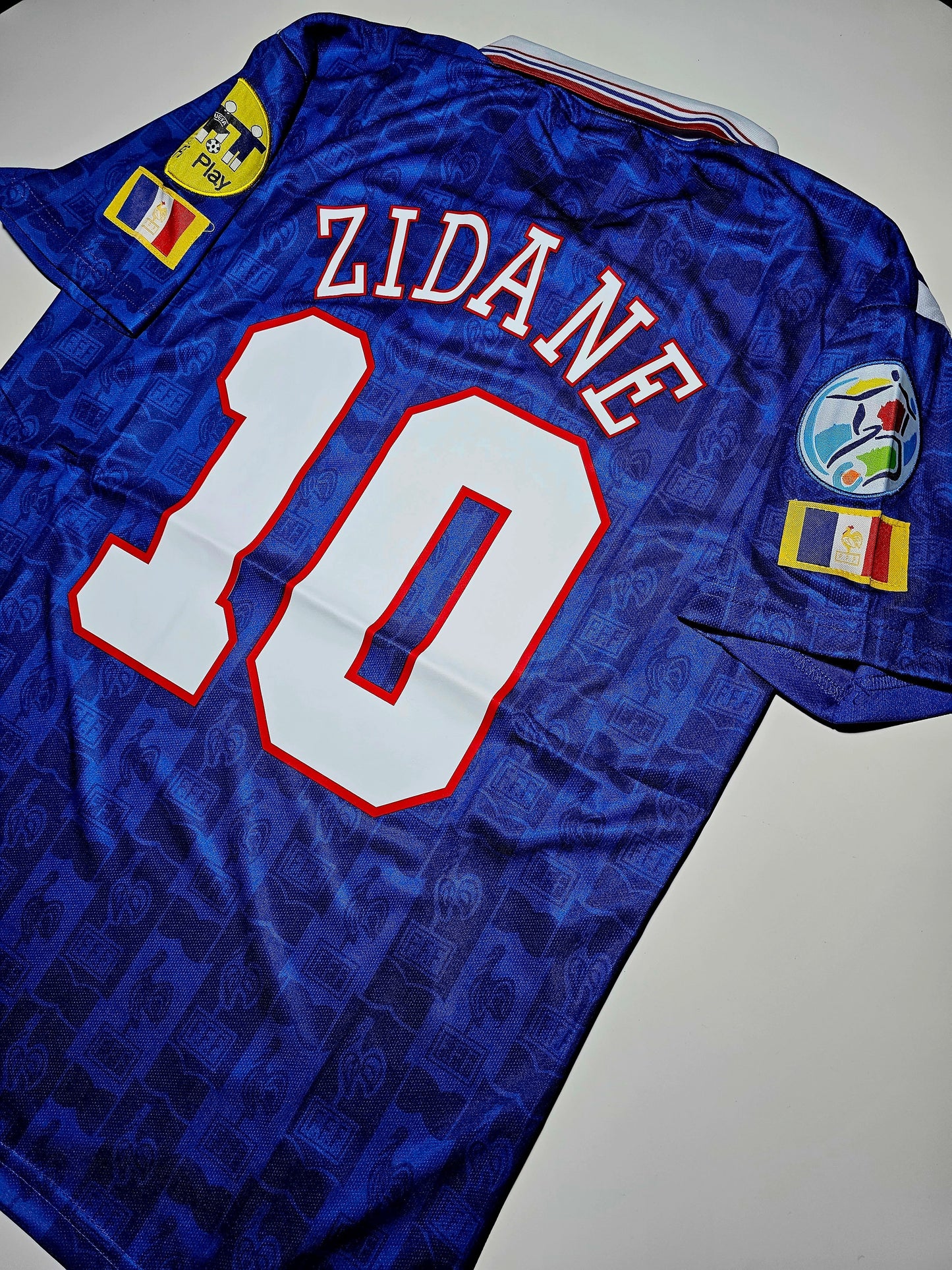 Zidane 10 - France Home 1996 Euro
