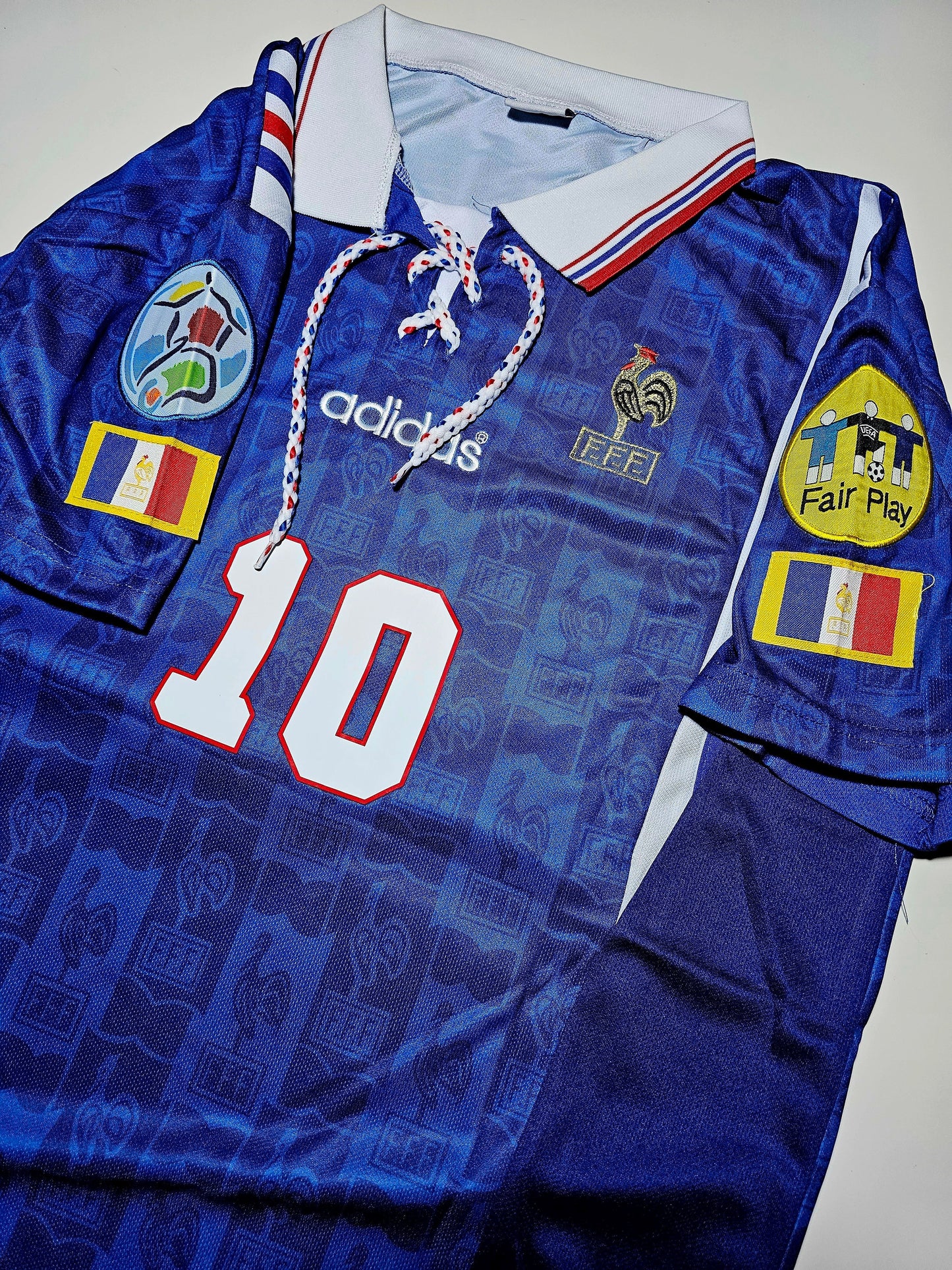 Zidane 10 - France Home 1996 Euro