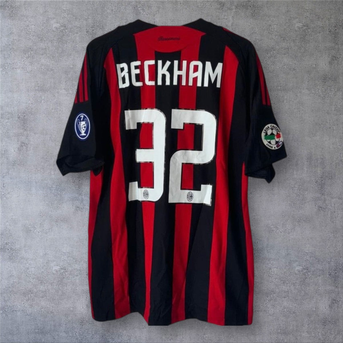 Beckham 32 - Milan Home 2008/2009 Champions League