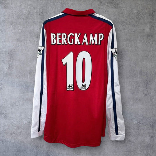 Bergkamp 10 Arsenal 2000-2002 Premier League