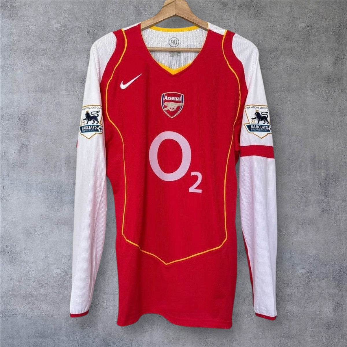 Bergkamp 10 Arsenal 2003/04 Premier League Champions
