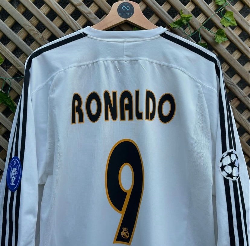 Ronaldo 9 - Real Madrid Home 2003/04 Champions League