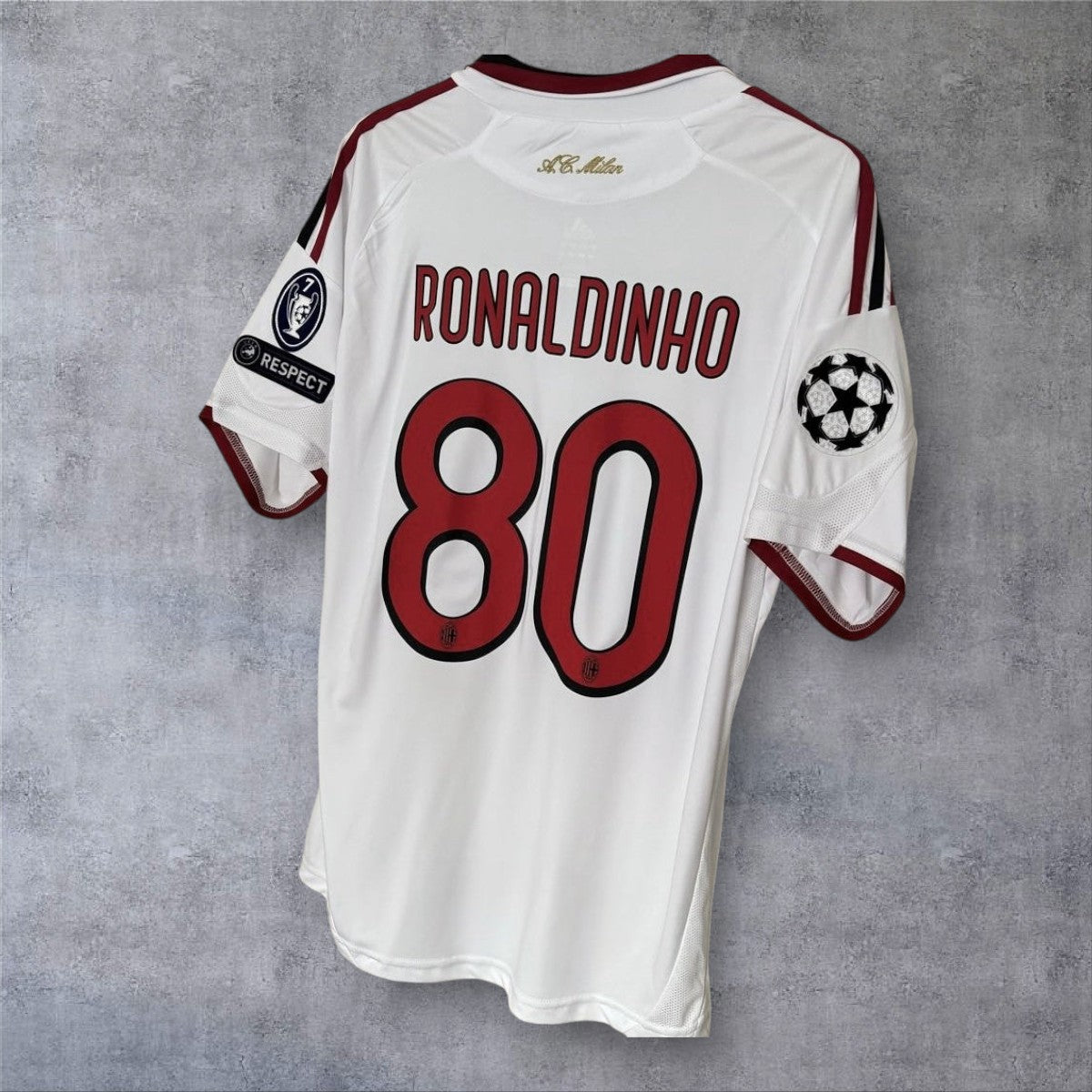 Ronaldinho 80 - AC Milan 2009/2010 Away Champions League