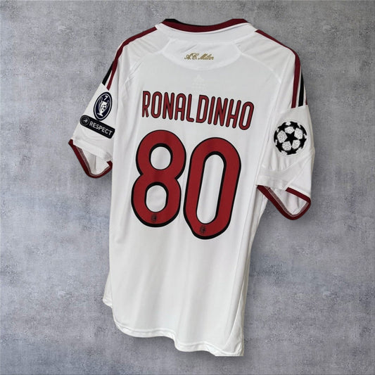 Ronaldinho 80 - AC Milan 2009/2010 Away Champions League