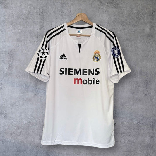 Beckham 23 Real Madrid Home 2004/05 La Liga retro football shirt