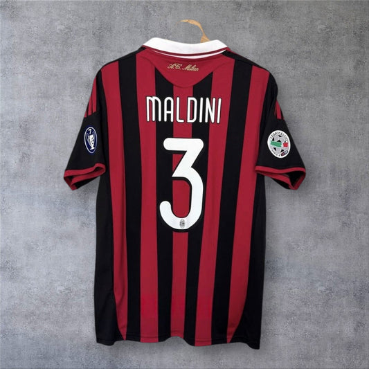 Maldini 3 - Ac Milan 2009/2010 Home Serie A