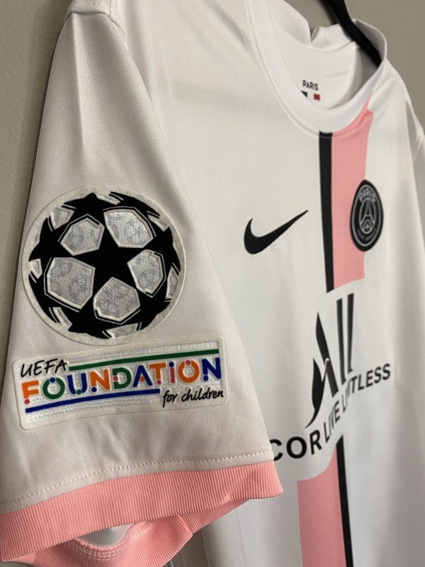 Messi 30 PSG Away 2021/22 Champions League retro football shirt