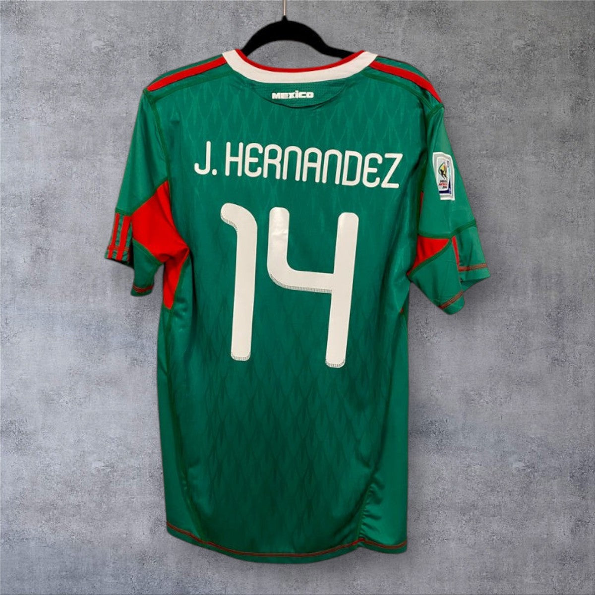 Javier Hernández 14 "Chicharito" - Mexico Home 2010 World Cup