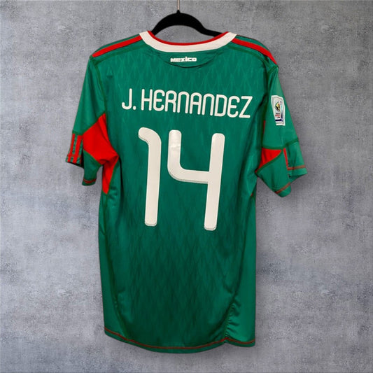Javier Hernández 14 "Chicharito" - Mexico Home 2010 World Cup