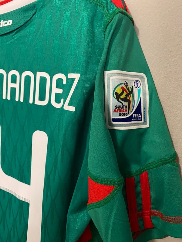Javier Hernández 14 "Chicharito" - Mexico Home 2010 World Cup