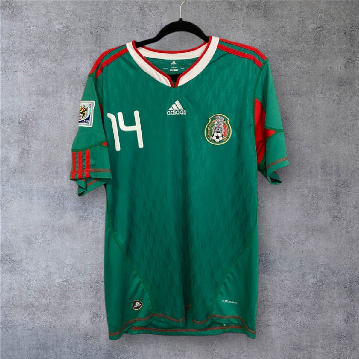 Javier Hernández 14 "Chicharito" - Mexico Home 2010 World Cup