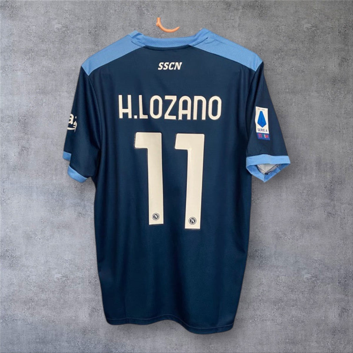 Hirving Lozano 11 Napoli Special Kit Navy Blue - 2021/22
