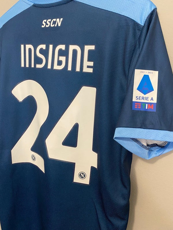 Insigne 24 Napoli Special Kit Navy Blue - 2021/22