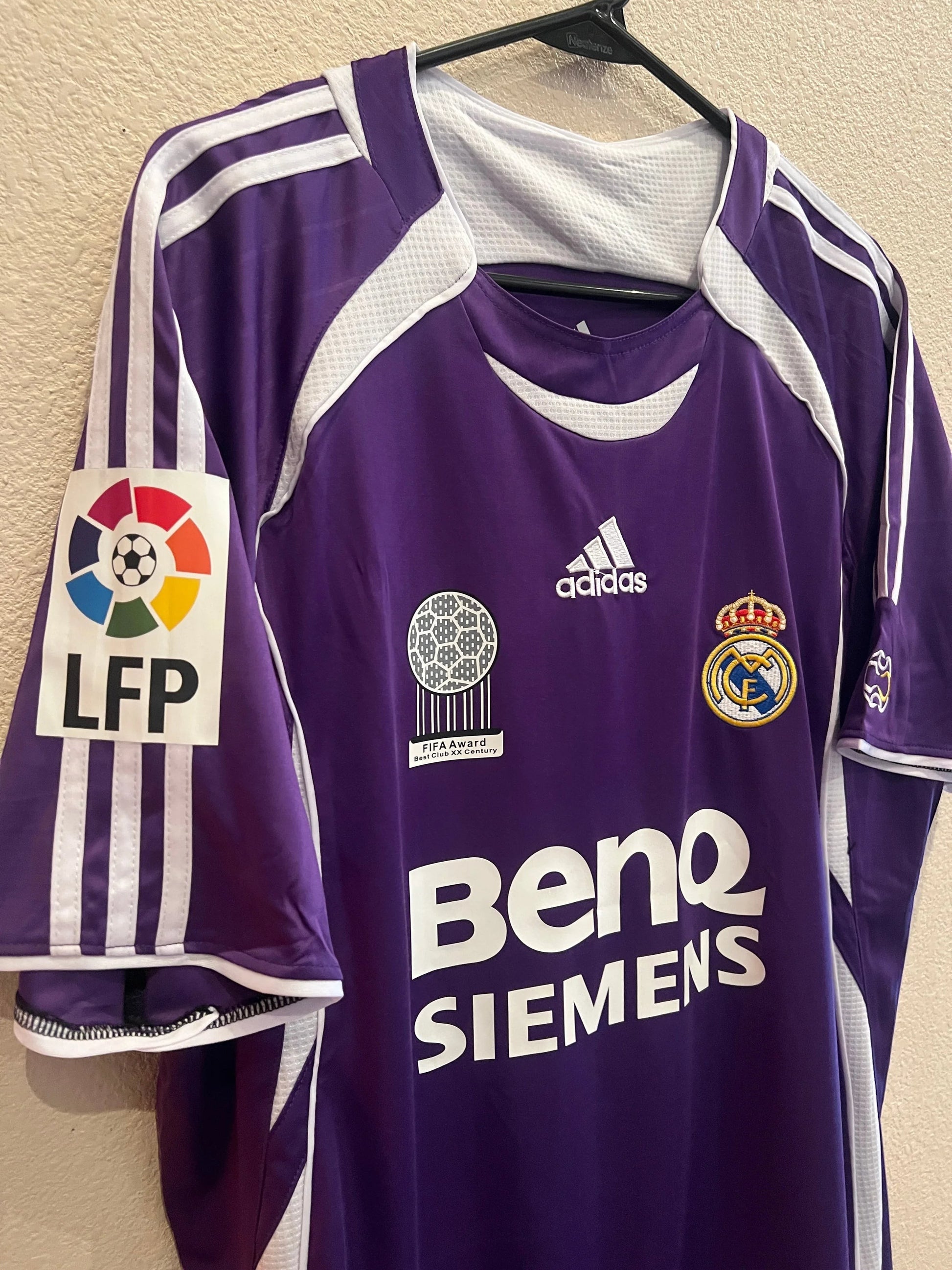 Beckham 23 Real Madrid 2006/2007 3rd Kit La Liga