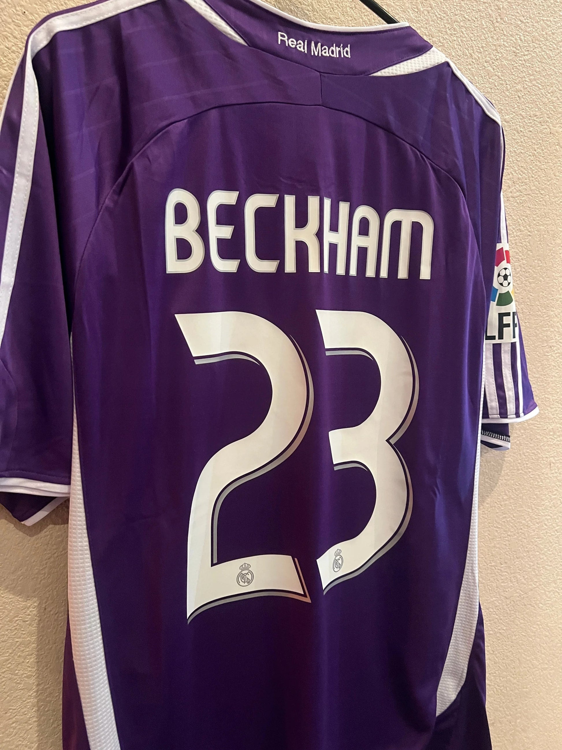 Beckham 23 Real Madrid 2006/2007 3rd Kit La Liga