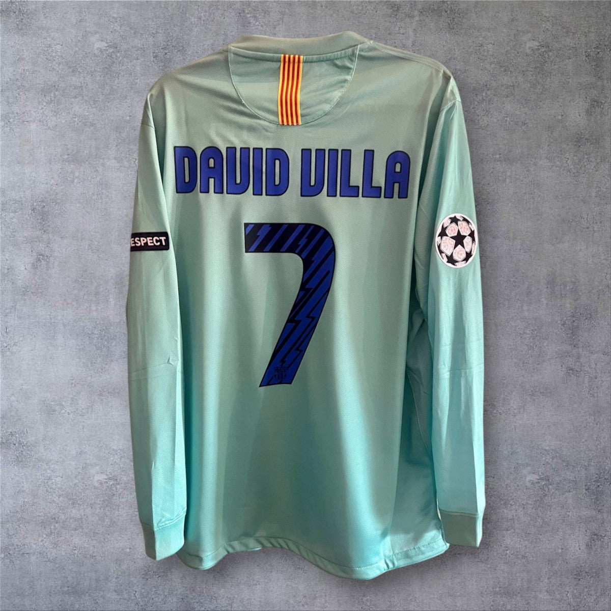 David Villa Barcelona 2011/2012 Third Kit Champions League