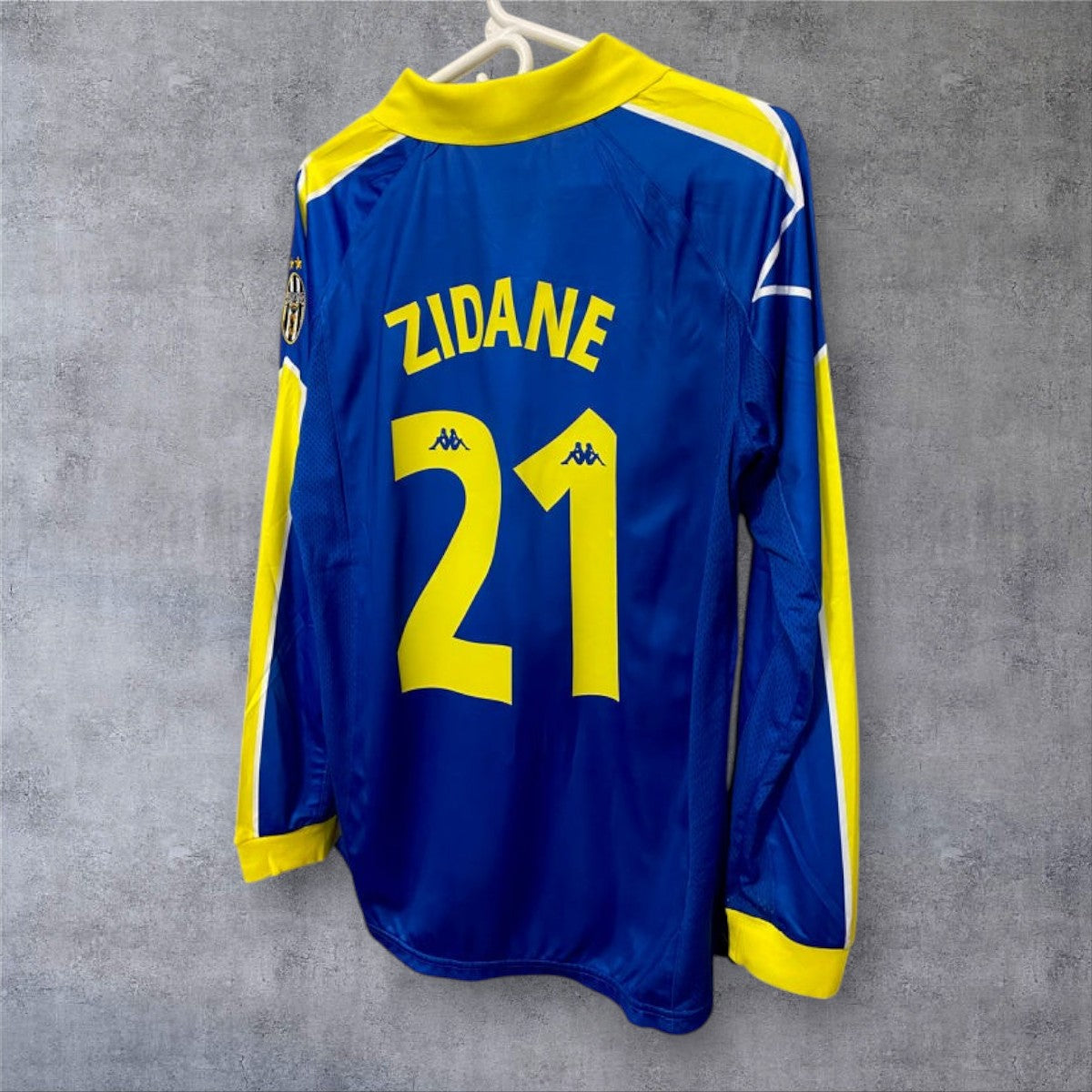 Zidane 21 Juventus Away 1997/1998 Serie A retro football shirt