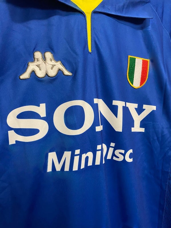 Zidane 21 Juventus Away 1997/1998 Serie A retro football shirt