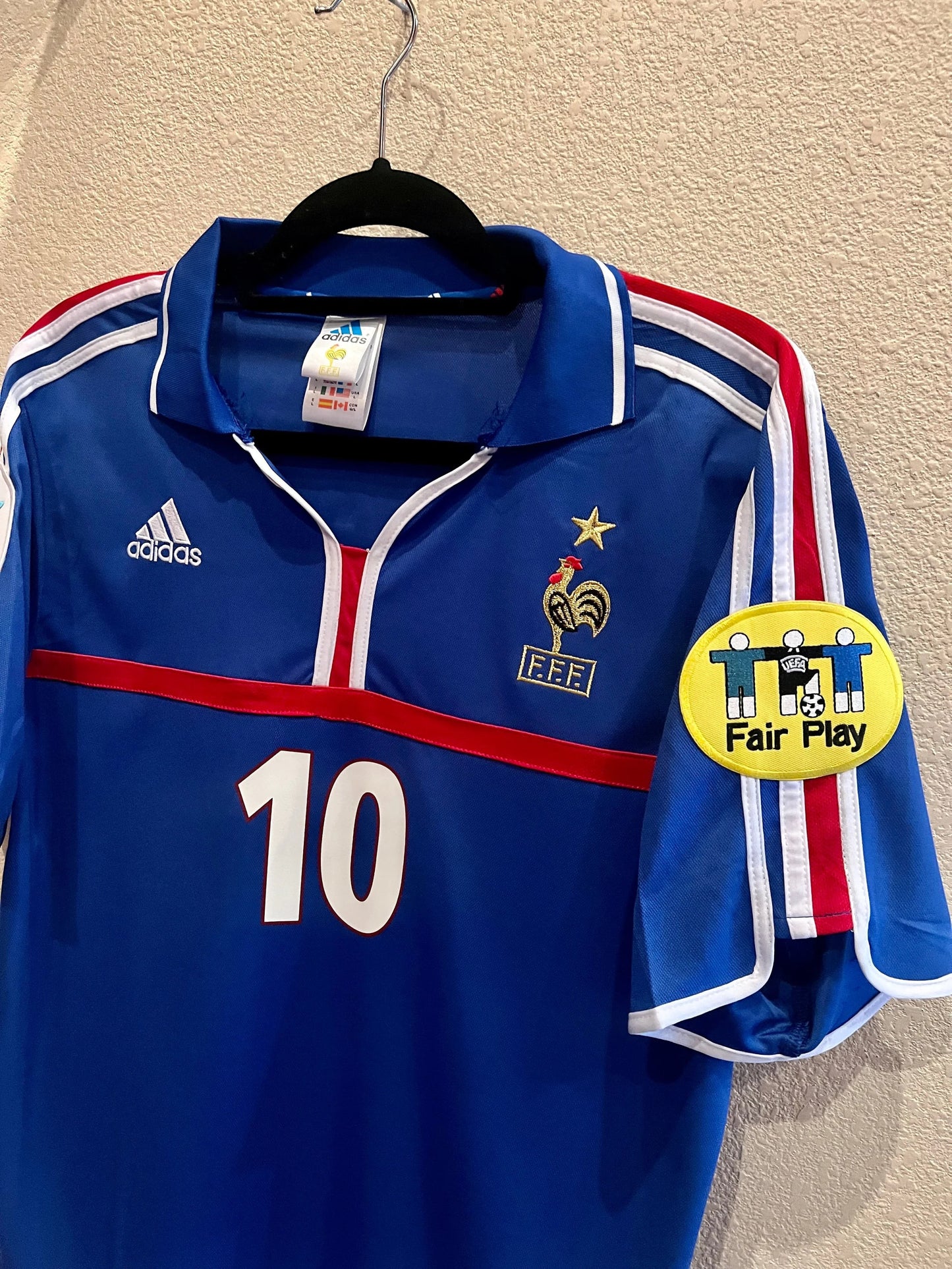 Zidane 10 - France Home Euro 2000