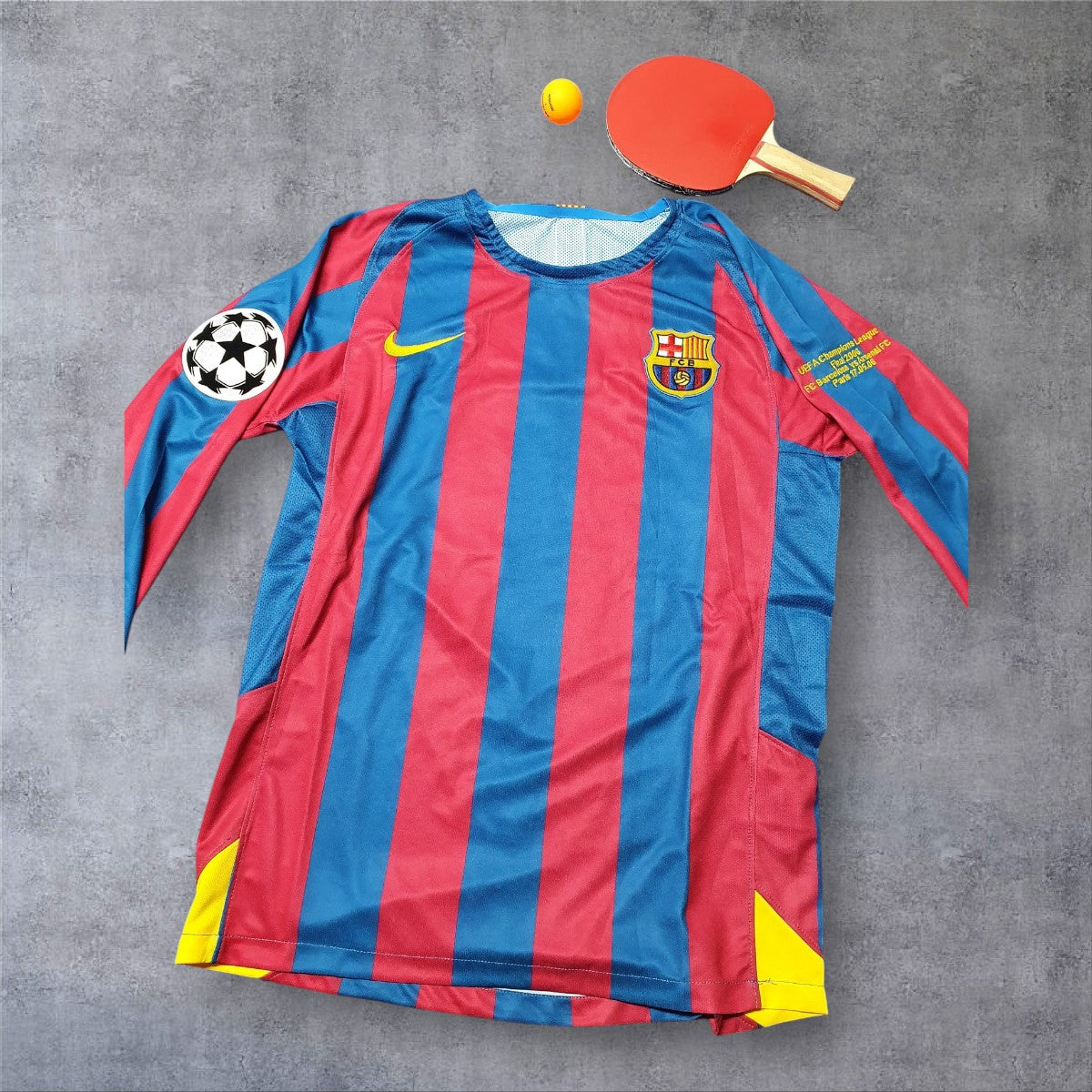 Ronaldinho 10 - Barcelona 2005/2006 Home Champions League Final