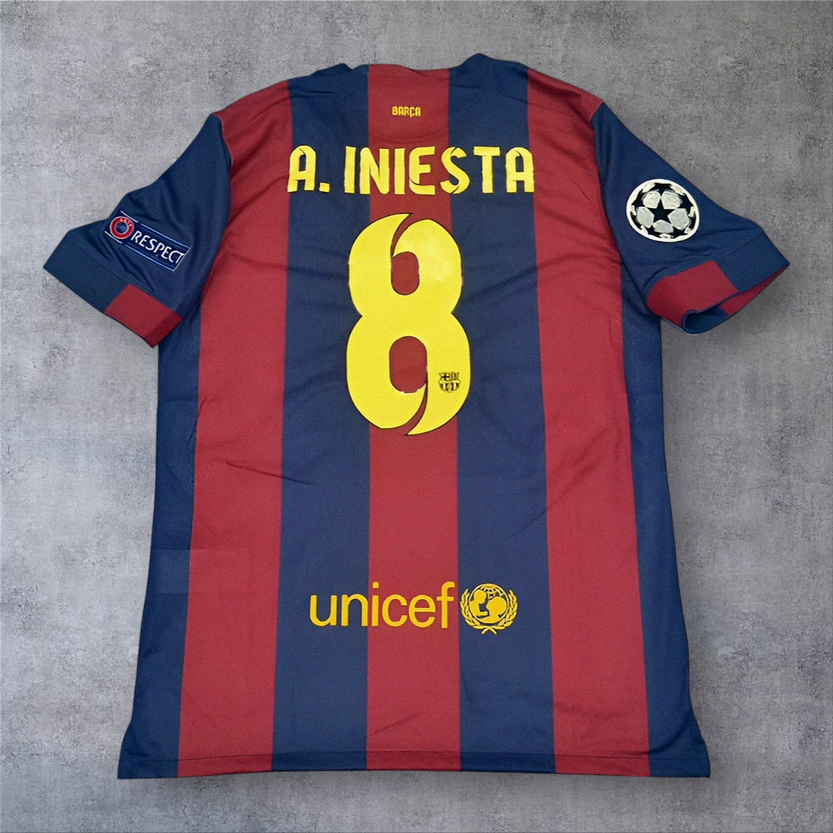 Iniesta 8 - Barcelona 2014/2015 Home Champions League Final