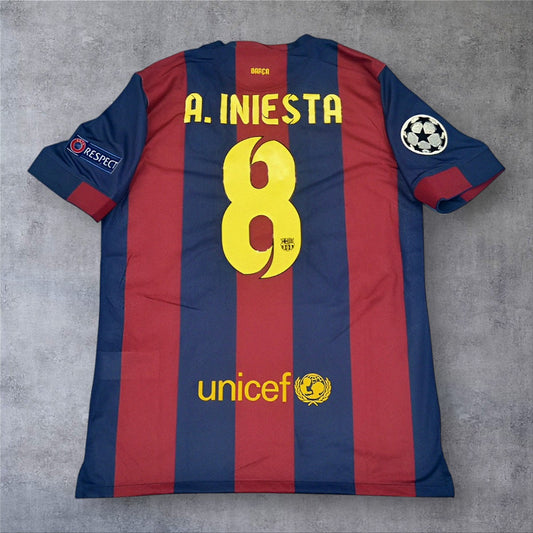 Iniesta 8 - Barcelona 2014/2015 Home Champions League Final