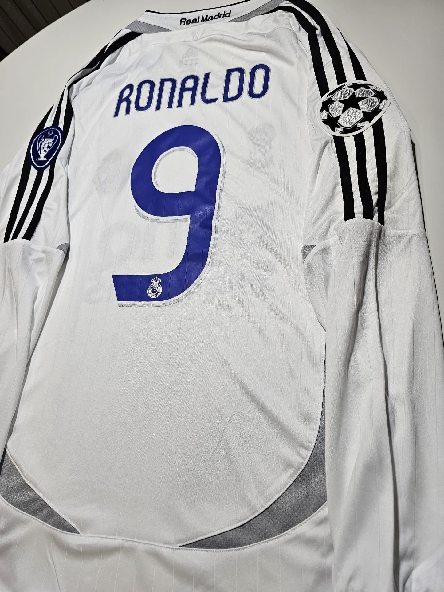 Ronaldo Nazario 9 - Real Madrid 2006/2007 Home Champions League