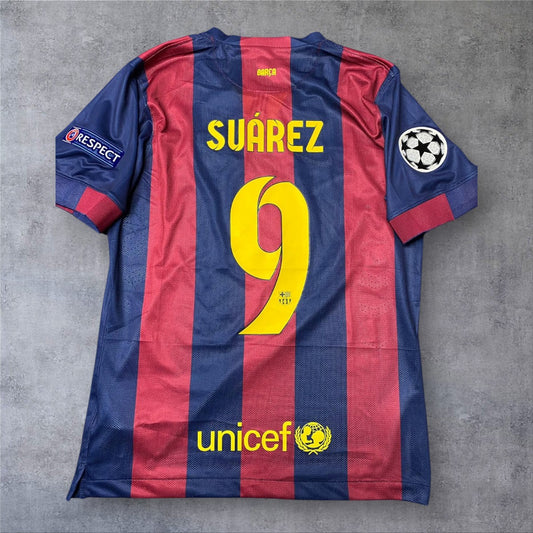 Suárez 9 - Barcelona 2014/2015 Home Champions League Final