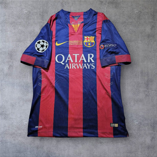 Neymar jr 11 Barcelona 2014/2015 Home Champions League Final retro football shirt