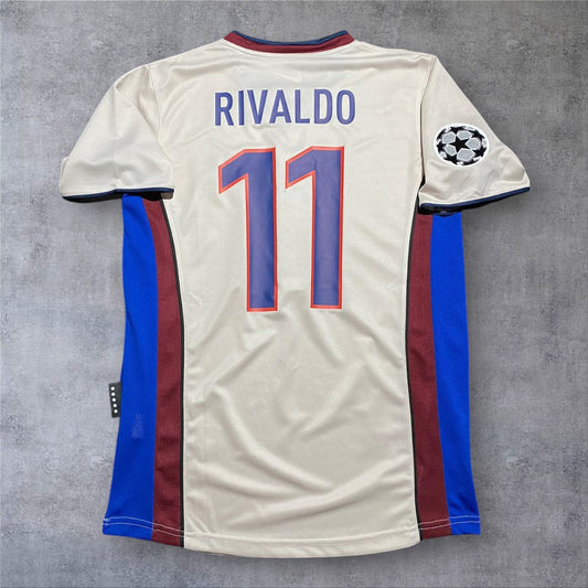 Rivaldo 11 - Barcelona 1999/2000 Away Champions League