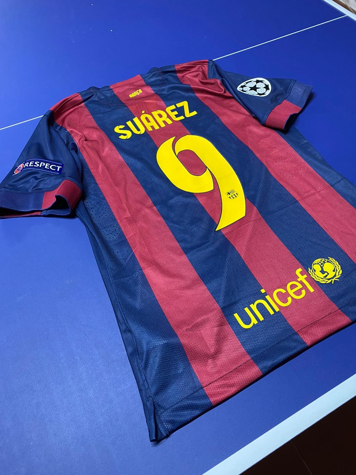 Suárez 9 - Barcelona 2014/2015 Home Champions League Final