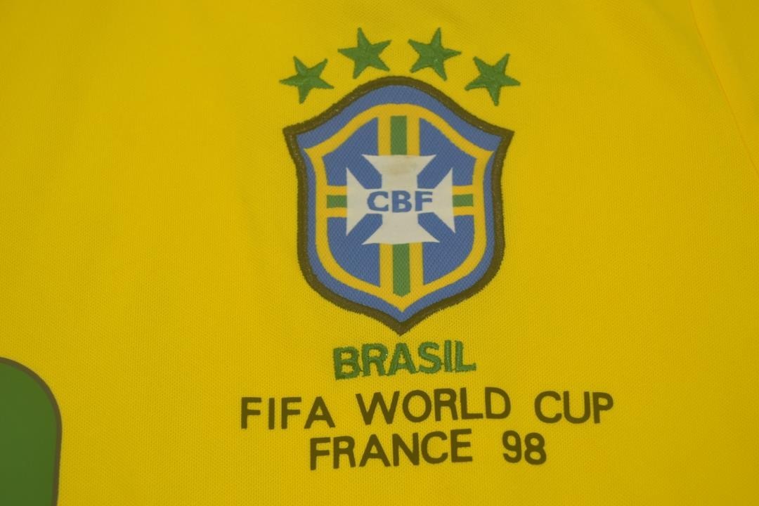 Ronaldo 9 - Brazil Home 1998 World Cup
