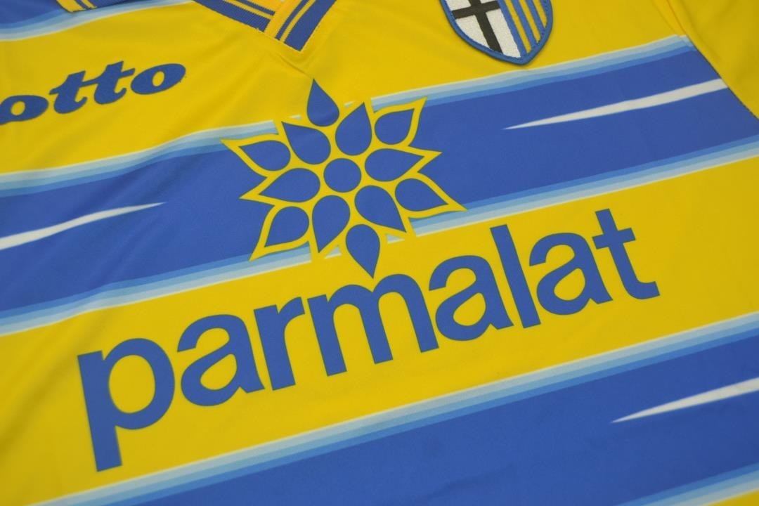 Veron 11 Parma Home 1998/99 retro football shirt