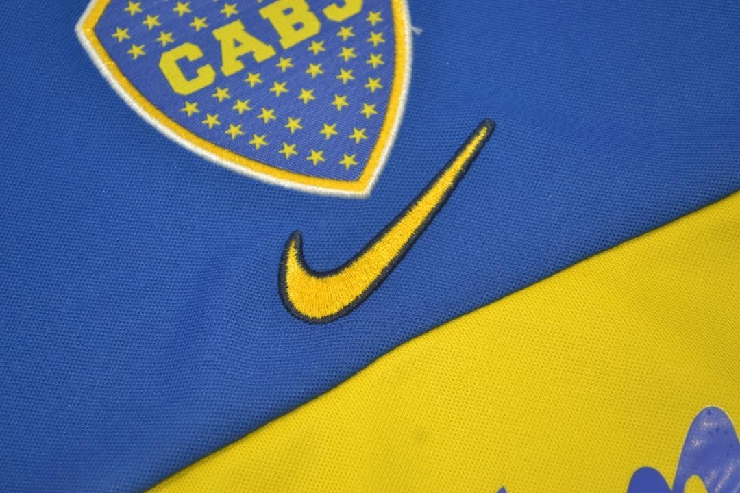 "Roman" Riquelme 10 Boca Juniors Home 2001/02 retro football shirt
