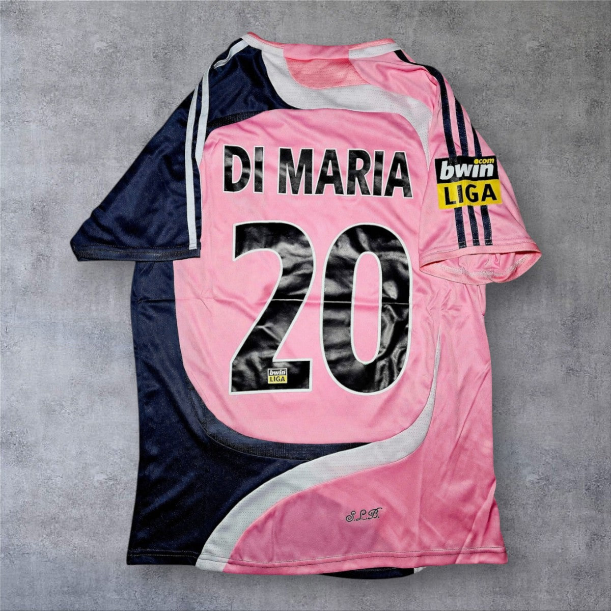 Di María 20 SL Benfica 2007/08 Liga BWIN retro football shirt