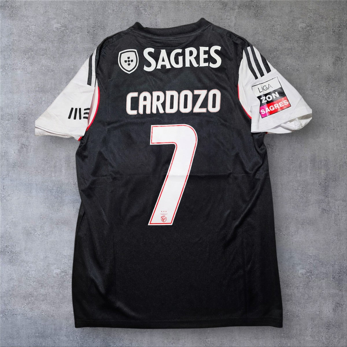 Cardozo 7 SL Benfica 2013/14 Liga Zon Sagres retro football shirt