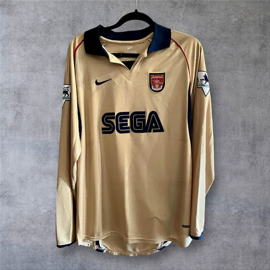 Henry 14 Arsenal Away 2001/02 Premier League retro football shirt