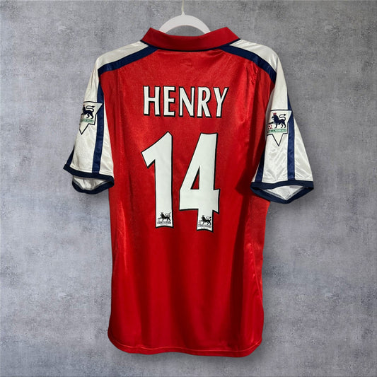 Henry 12 - Arsenal 2001/02 Home Premier League