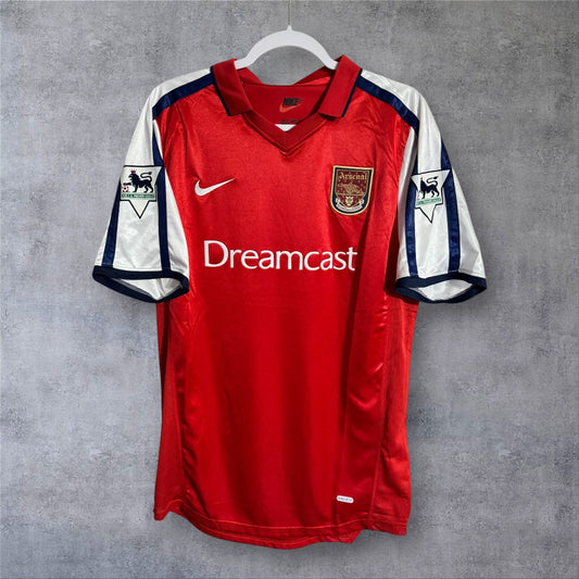 Henry 12 Arsenal 2001/02 Home Premier League retro football shirt
