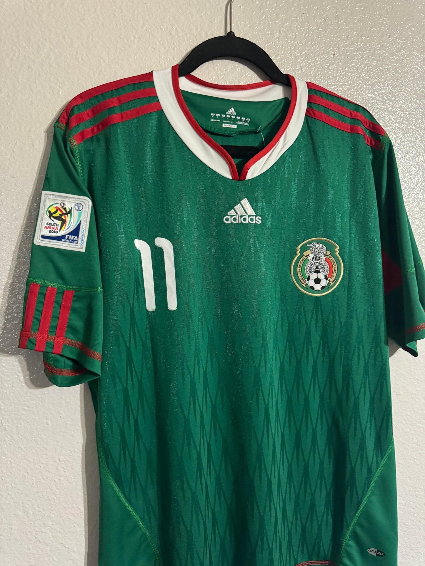 Carlos Vela 11 - Mexico Home 2010 World Cup